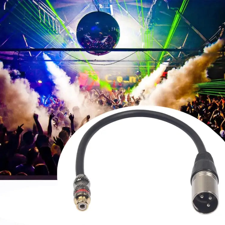 TR026K17-03 RCA Female to XLR Male Audio Cable Length: 0.3m RCA Female to XLR Male - RCA Female to XLR Male