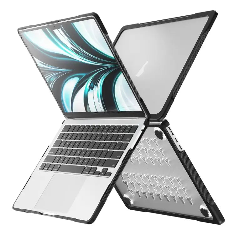 Translucent Laptop Protective Case For MacBook Air 13.6 inch A2681 2022 / M3 2024 A3113 / M4 2025 A3240 - For MacBook