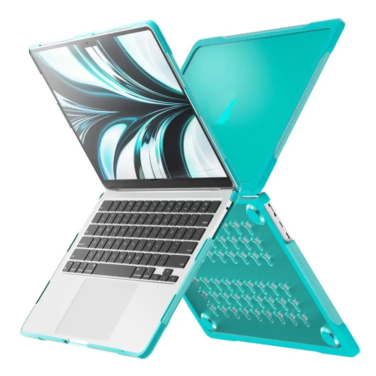 Translucent Laptop Protective Case For MacBook Air 13.6 inch A2681 2022 / M3 2024 A3113 / M4 2025 A3240 - For MacBook