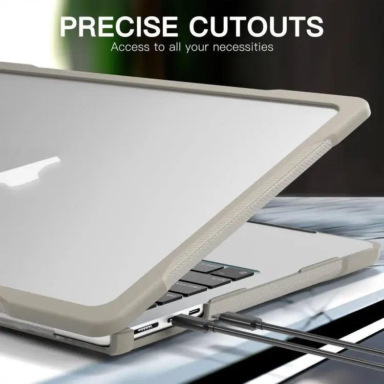 Translucent Laptop Protective Case For MacBook Air 13.6 inch A2681 2022 / M3 2024 A3113 / M4 2025 A3240