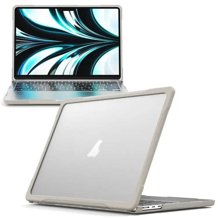 Translucent Laptop Protective Case For MacBook Air 13.6 inch A2681 2022 / M3 2024 A3113 / M4 2025 A3240