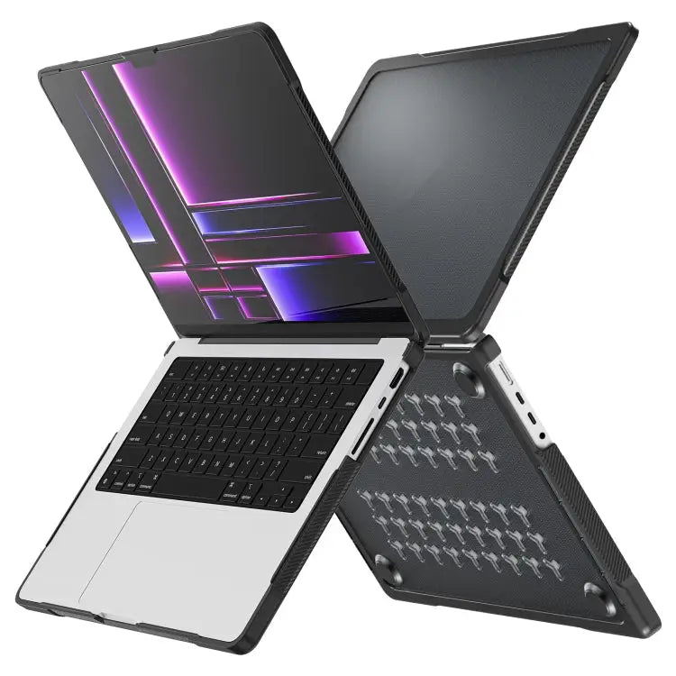 Translucent Laptop Protective Case For MacBook Pro 14.2 inch 2023 / 2021 For MacBook Pro 13.3 inch A2338 - For MacBook