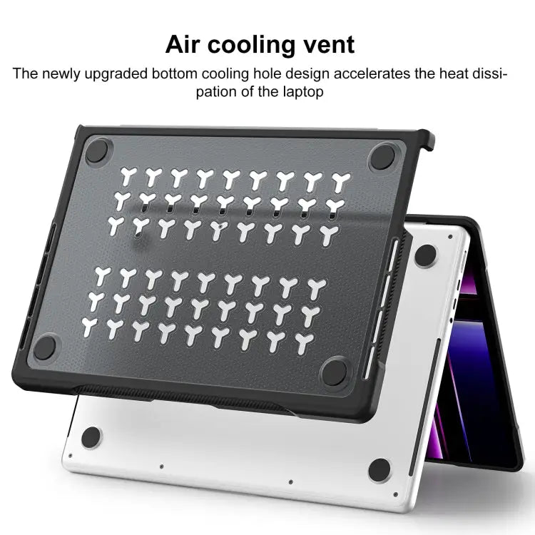 Translucent Laptop Protective Case For MacBook Pro 14.2 inch 2023 / 2021 For MacBook Pro 13.3 inch A2338