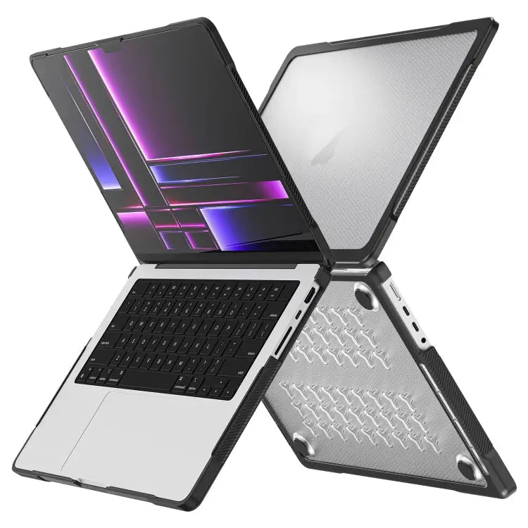 Translucent Laptop Protective Case For MacBook Pro 14.2 inch 2023 / 2021 For MacBook Pro 13.3 inch A2338 - For MacBook