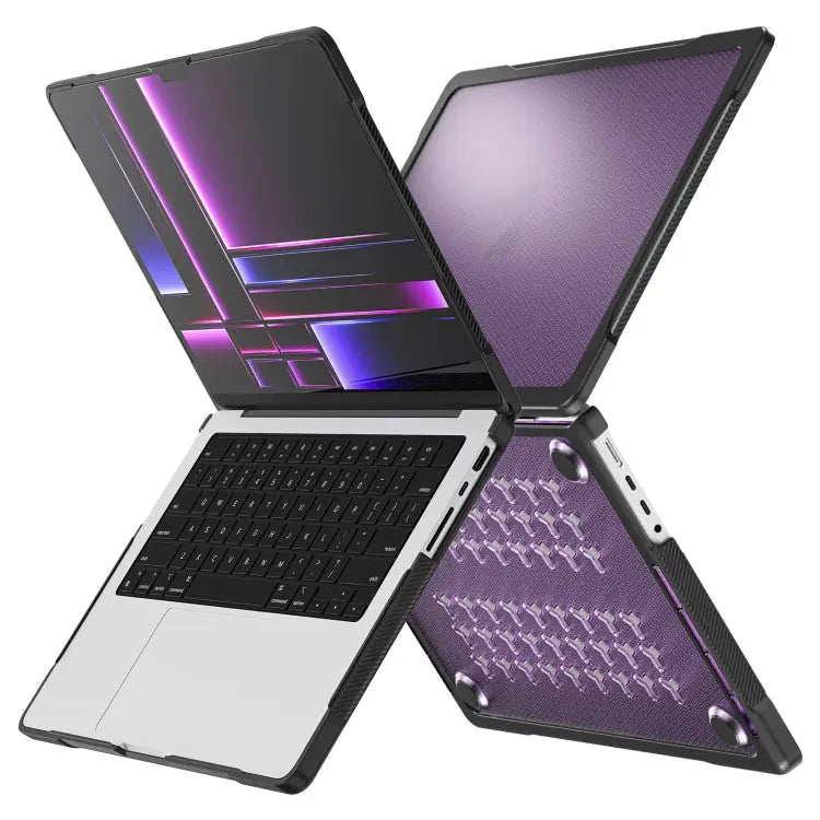 Translucent Laptop Protective Case For MacBook Pro 14.2 inch 2023 / 2021 For MacBook Pro 13.3 inch A2338 - For MacBook