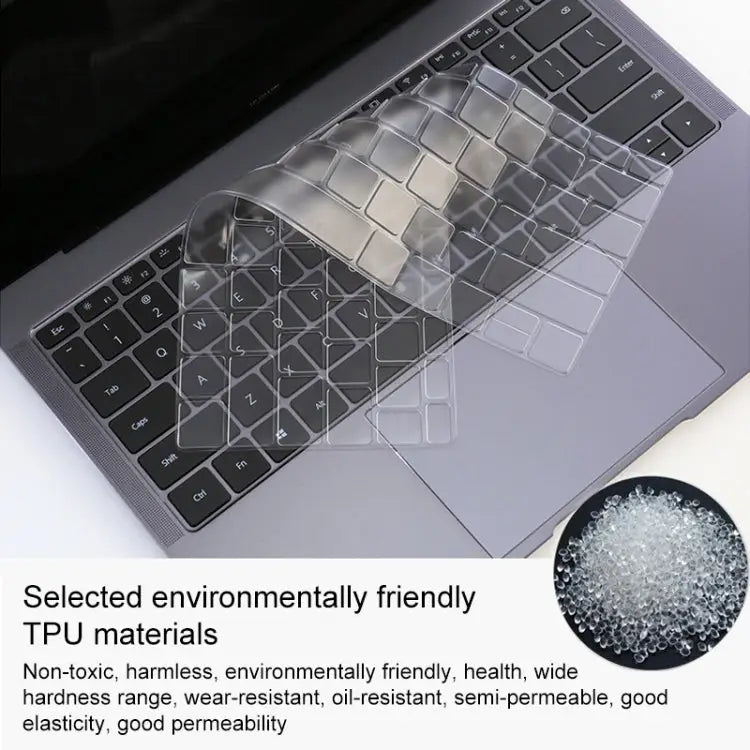 Transparent and Dustproof TPU Laptop Keyboard Protective Film For Huawei MateBook X Pro For Huawei MateBook 14 inch