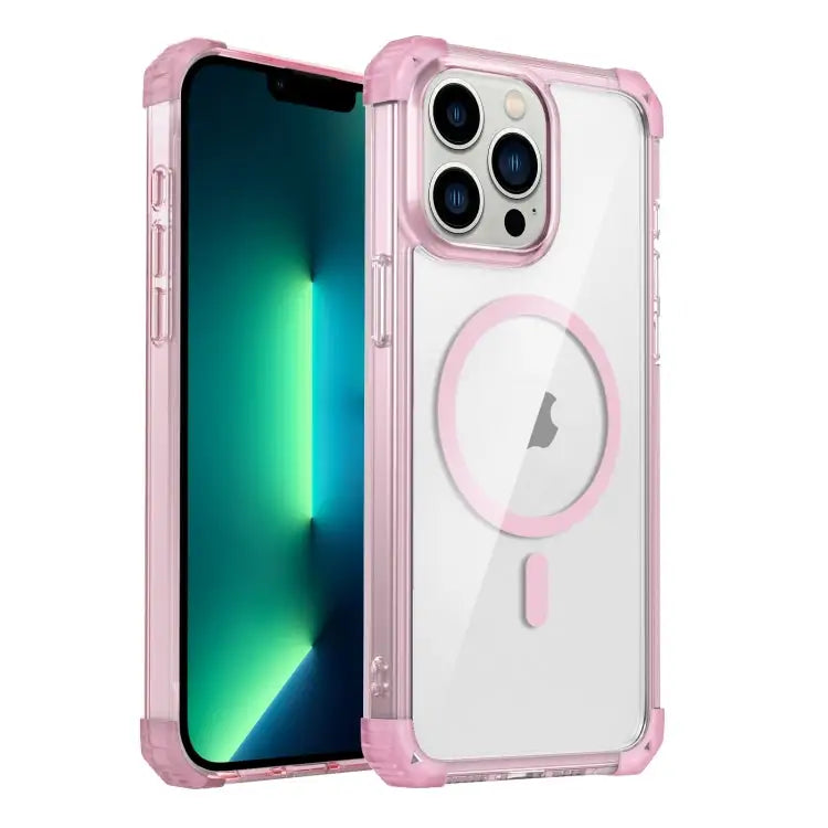 Transparent MagSafe Magnetic Phone Case For iPhone 13 Pro Max For iPhone 13 Pro For iPhone 13 For iPhone 12