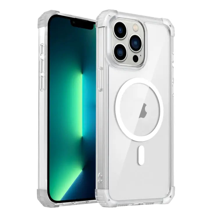 Transparent MagSafe Magnetic Phone Case For iPhone 13 Pro Max For iPhone 13 Pro For iPhone 13 For iPhone 12