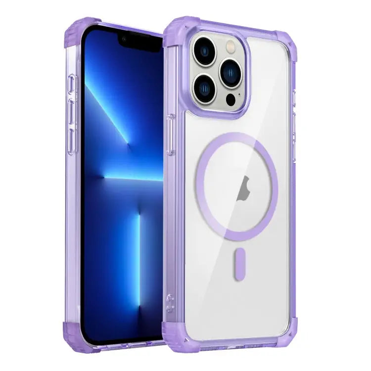 Transparent MagSafe Magnetic Phone Case For iPhone 13 Pro Max For iPhone 13 Pro For iPhone 13 For iPhone 12