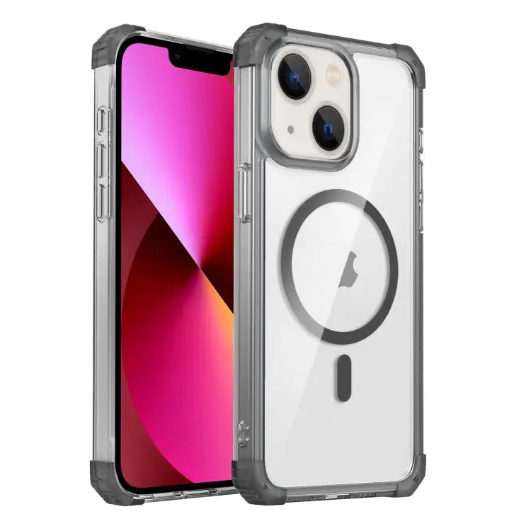 Transparent MagSafe Magnetic Phone Case For iPhone 13 Pro Max For iPhone 13 Pro For iPhone 13 For iPhone 12