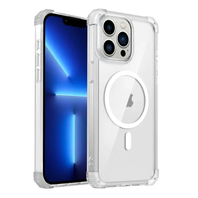 Transparent MagSafe Magnetic Phone Case For iPhone 13 Pro Max For iPhone 13 Pro For iPhone 13 For iPhone 12