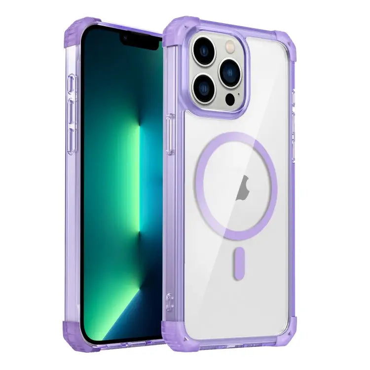 Transparent MagSafe Magnetic Phone Case For iPhone 13 Pro Max For iPhone 13 Pro For iPhone 13 For iPhone 12