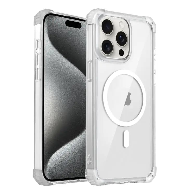 Transparent MagSafe Magnetic Phone Case For iPhone 15 Pro Max For iPhone 15 Pro For iPhone 15 Plus For iPhone 15