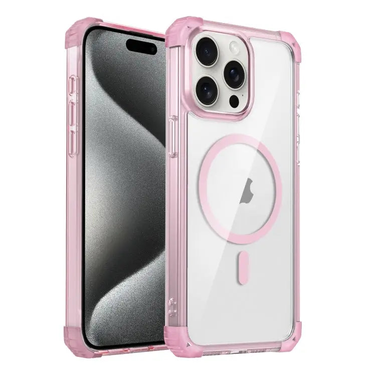 Transparent MagSafe Magnetic Phone Case For iPhone 15 Pro Max For iPhone 15 Pro For iPhone 15 Plus For iPhone 15