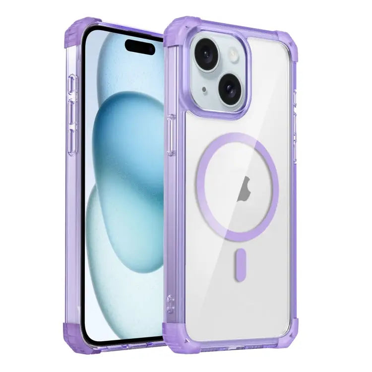 Transparent MagSafe Magnetic Phone Case For iPhone 15 Pro Max For iPhone 15 Pro For iPhone 15 Plus For iPhone 15
