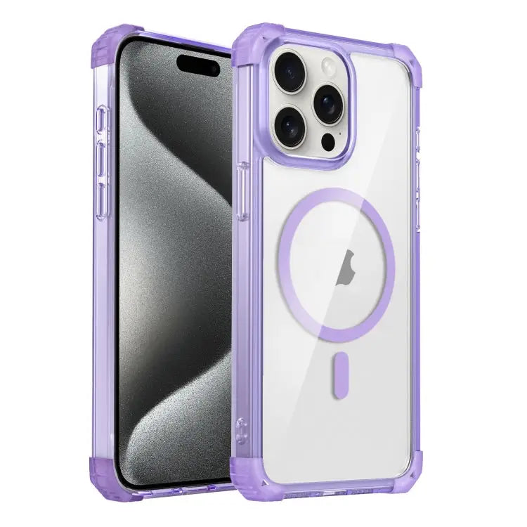 Transparent MagSafe Magnetic Phone Case For iPhone 15 Pro Max For iPhone 15 Pro For iPhone 15 Plus For iPhone 15
