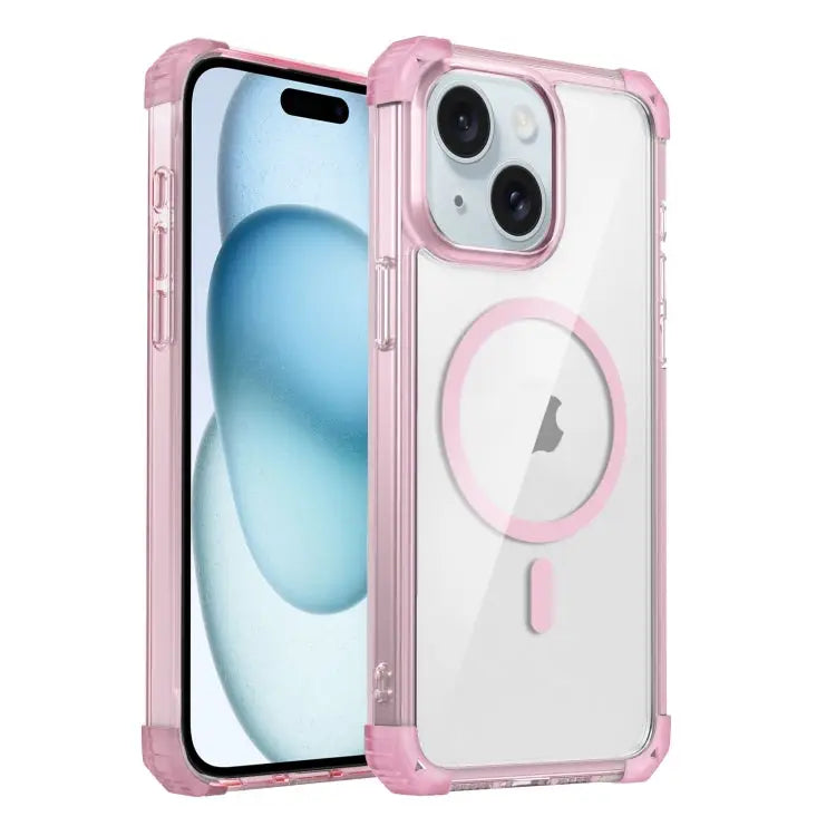Transparent MagSafe Magnetic Phone Case For iPhone 15 Pro Max For iPhone 15 Pro For iPhone 15 Plus For iPhone 15