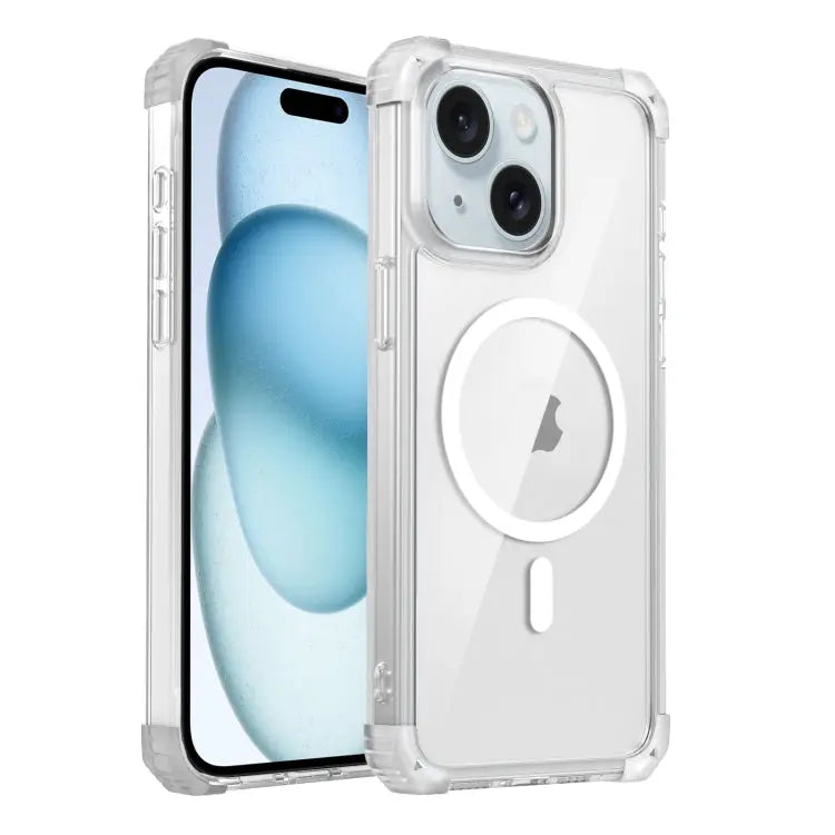 Transparent MagSafe Magnetic Phone Case For iPhone 15 Pro Max For iPhone 15 Pro For iPhone 15 Plus For iPhone 15
