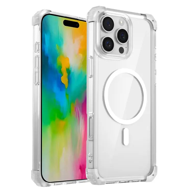 Transparent MagSafe Magnetic Phone Case For iPhone 16 Pro Max For iPhone 16 Pro For iPhone 16 Plus For iPhone 16