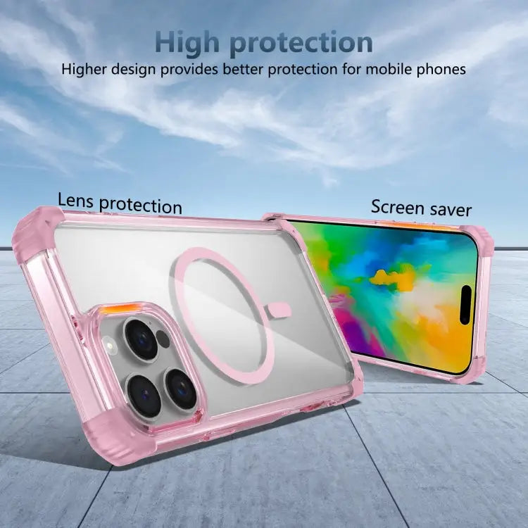 Transparent MagSafe Magnetic Phone Case For iPhone 16 Pro Max For iPhone 16 Pro For iPhone 16 Plus For iPhone 16