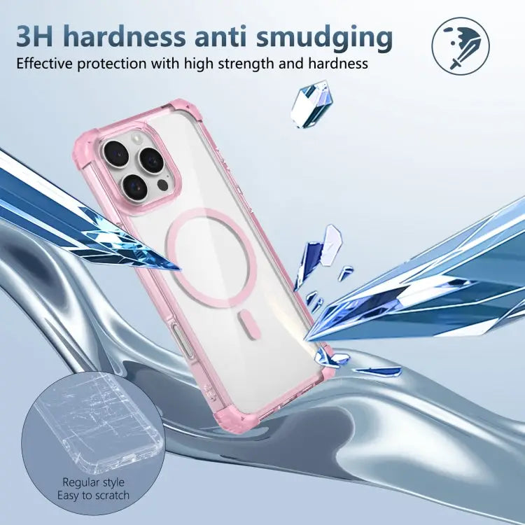 Transparent MagSafe Magnetic Phone Case For iPhone 16 Pro Max For iPhone 16 Pro For iPhone 16 Plus For iPhone 16