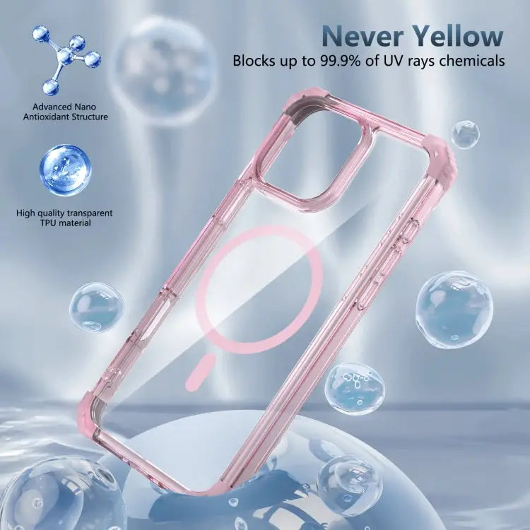 Transparent MagSafe Magnetic Phone Case For iPhone 16 Pro Max For iPhone 16 Pro For iPhone 16 Plus For iPhone 16