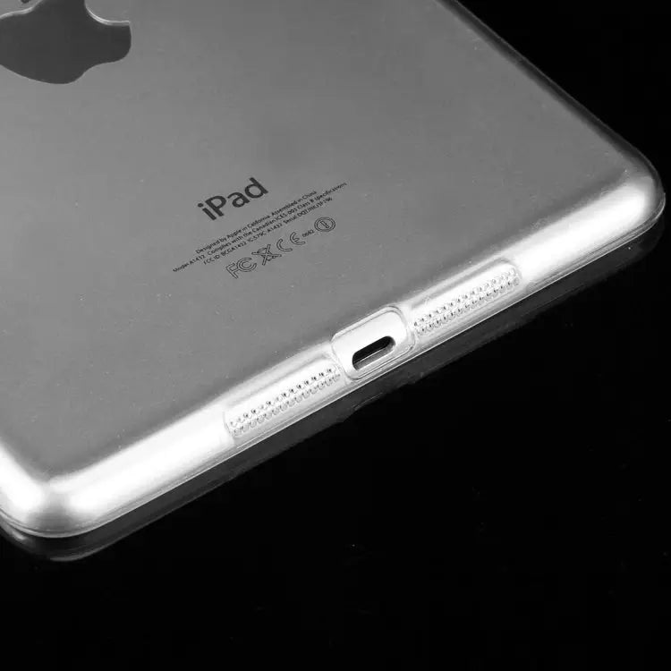 Transparent Scrub Pure Color TPU Case for iPad mini / mini 2 Retina - Transparent