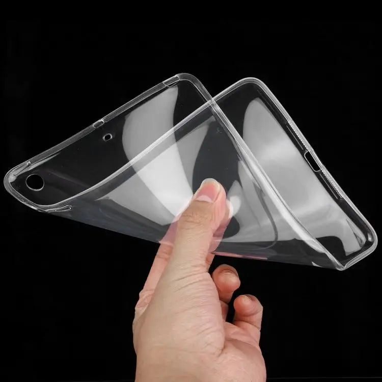 Transparent Scrub Pure Color TPU Case for iPad mini / mini 2 Retina - Transparent