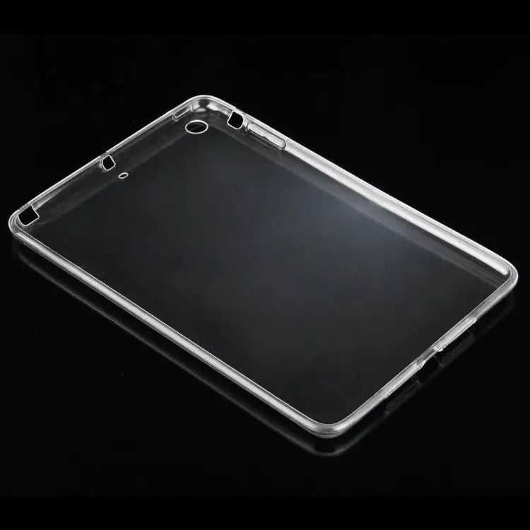 Transparent Scrub Pure Color TPU Case for iPad mini / mini 2 Retina - Transparent