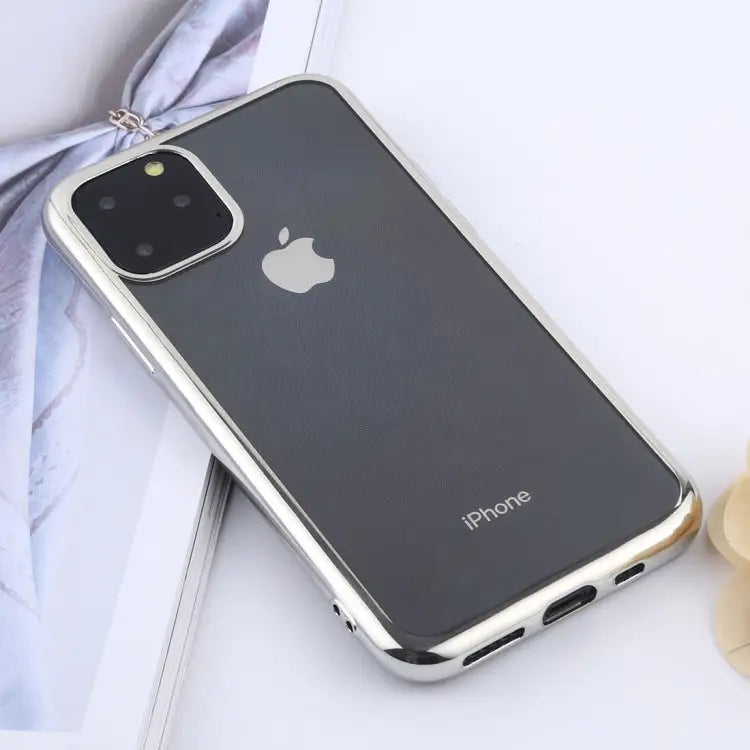 Transparent TPU Anti-Drop And Waterproof Mobile Phone Protective Case for iPhone 11 Pro Max - For iPhone 11 Pro Max