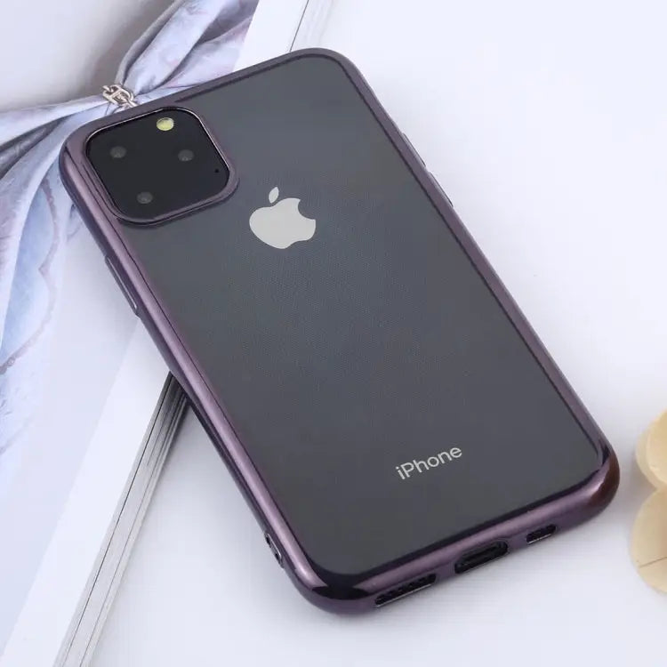 Transparent TPU Anti-Drop And Waterproof Mobile Phone Protective Case for iPhone 11 Pro Max - For iPhone 11 Pro Max