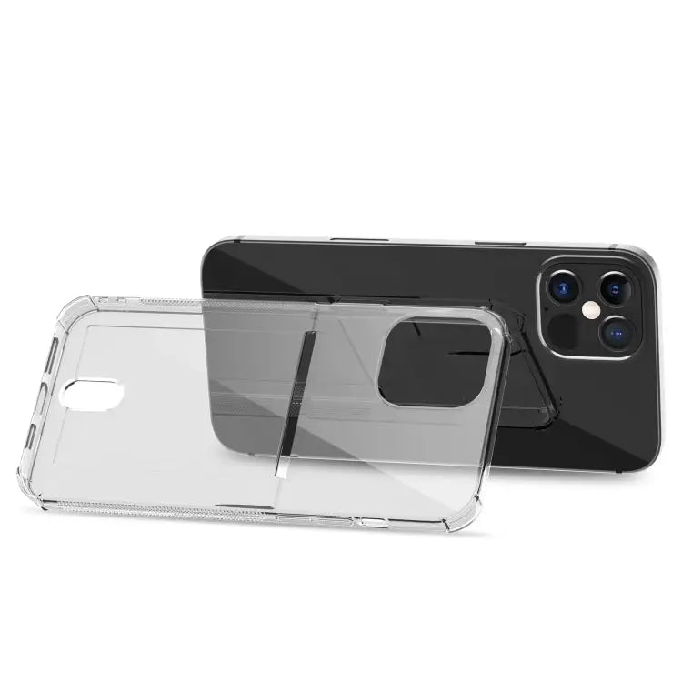 Transparent TPU Phone Case with Card Slots - Apple Accessories