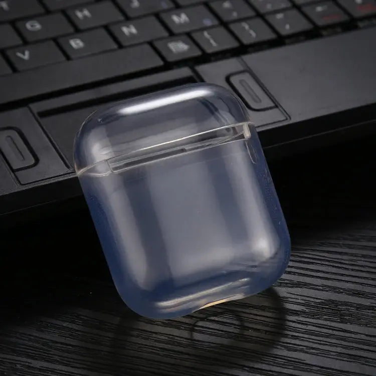 Transparent TPU Soft Earphone Protective Case without Hook For AirPods 1 / 2 without Hook For AirPods Pro without Hook