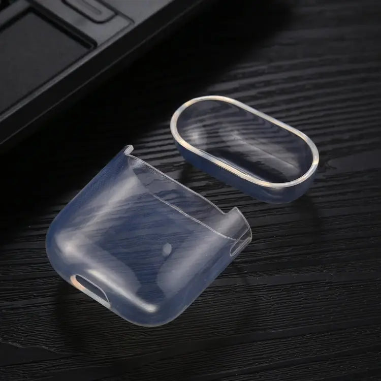 Transparent TPU Soft Earphone Protective Case without Hook For AirPods 1 / 2 without Hook For AirPods Pro without Hook