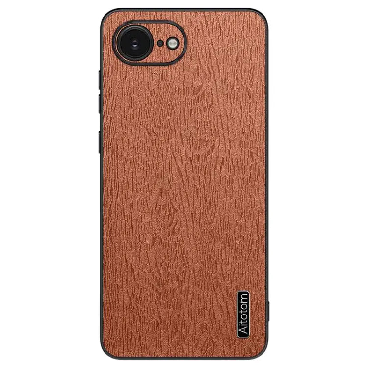 Tree Bark Leather Shockproof Phone Case For iPhone 16e For iPhone 16 Pro Max For iPhone 16 Pro For iPhone 16 Plus