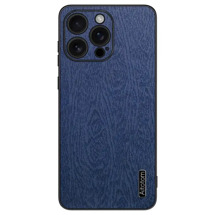 Tree Bark Leather Shockproof Phone Case For iPhone 16e For iPhone 16 Pro Max For iPhone 16 Pro For iPhone 16 Plus
