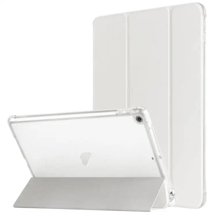 Tri-fold Holder TPU Cover Frosted Leather Smart Tablet Case withh Pen Slot For iPad Pro 11 2024 For iPad 10.2 2021