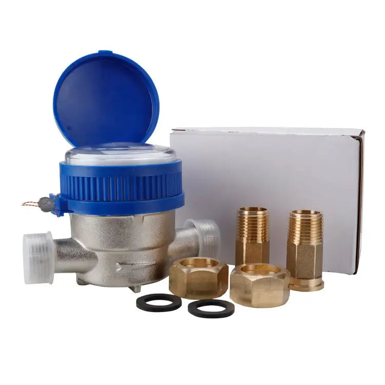 TS-S300E Household Mechanical Rotary-wing Cold Water Meter High-precision Pointer Digital Display Combination Water