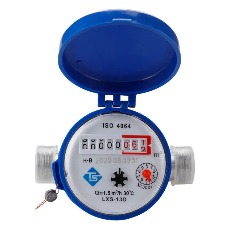 TS-S300E Household Mechanical Rotary-wing Cold Water Meter High-precision Pointer Digital Display Combination Water