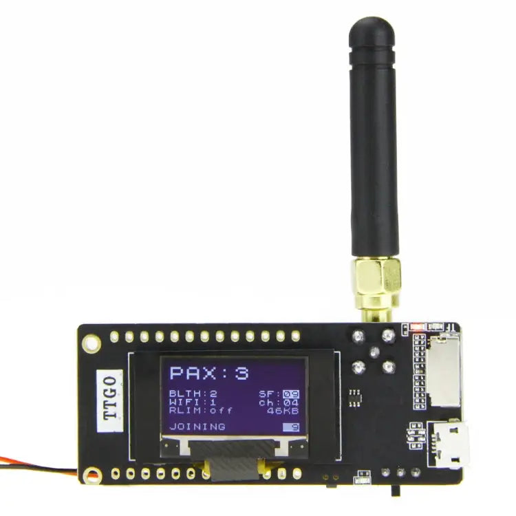 TTGO LORA32 V2.1 ESP32 0.96 inch OLED Bluetooth WiFi Wireless Module 915MHz SMA IP5306 Module with Antenna 915MHz