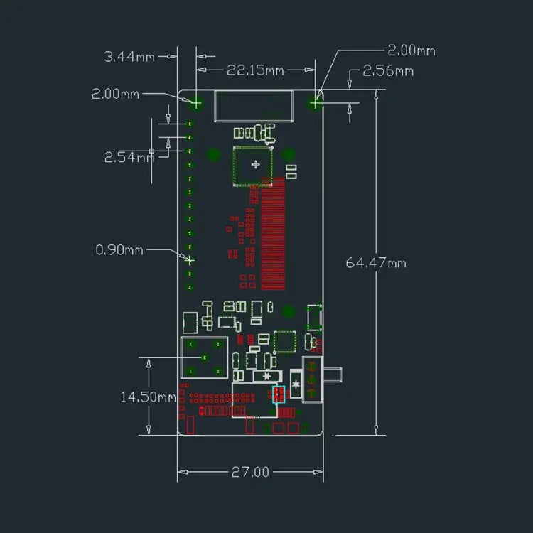 TTGO LORA32 V2.1 ESP32 0.96 inch OLED Bluetooth WiFi Wireless Module 915MHz SMA IP5306 Module with Antenna 915MHz