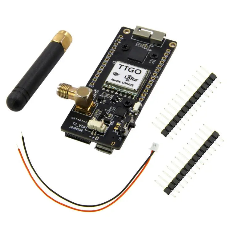 TTGO LORA32 V2.1 ESP32 0.96 inch OLED Bluetooth WiFi Wireless Module 915MHz SMA IP5306 Module with Antenna 915MHz