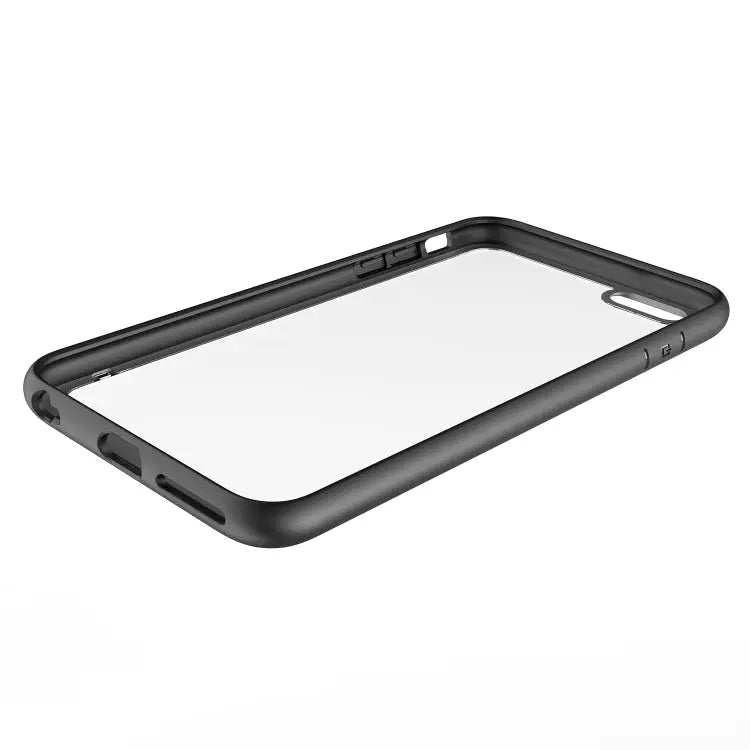 Two-color Frame Acrylic PC Case for iPhone 6 - For iPhone 6 / Black