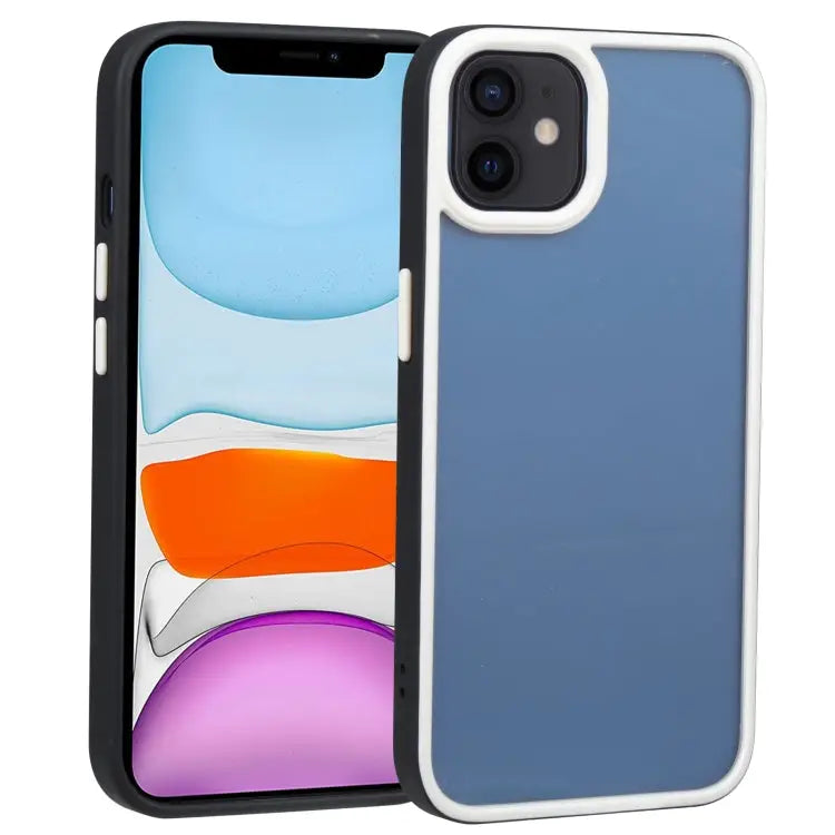 Two-color Shield TPU + PC Phone Case For iPhone 11 For iPhone 11 Pro - For iPhone 11 / Black - Apple Accessories