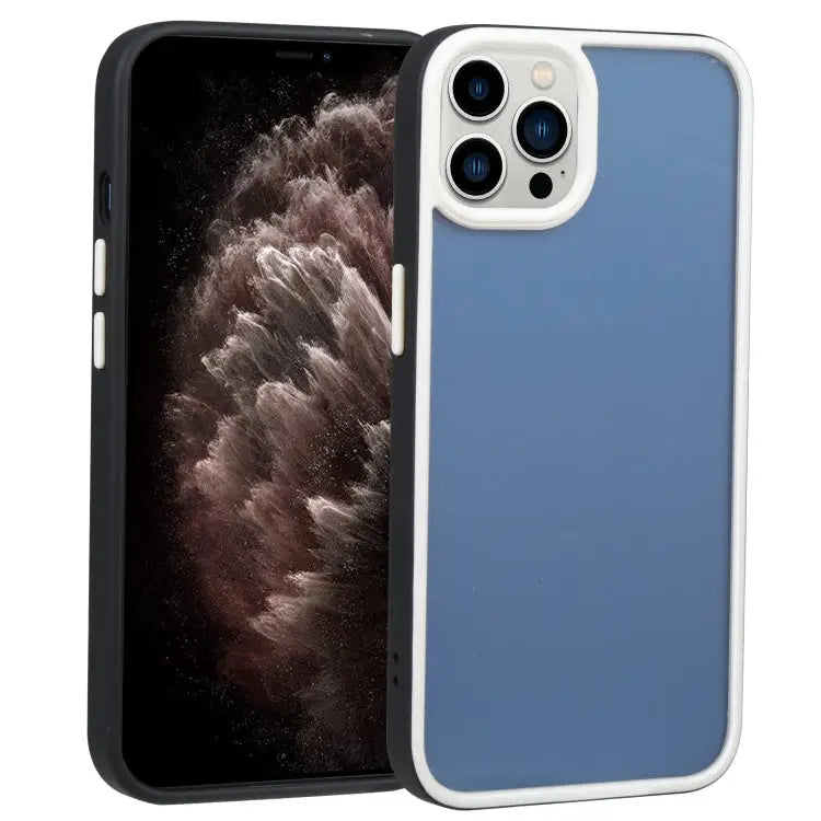 Two-color Shield TPU + PC Phone Case For iPhone 11 For iPhone 11 Pro - For iPhone 11 Pro / Black - Apple Accessories