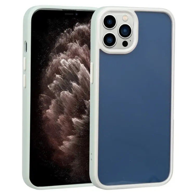 Two-color Shield TPU + PC Phone Case For iPhone 11 For iPhone 11 Pro - For iPhone 11 Pro / Light Green - Apple