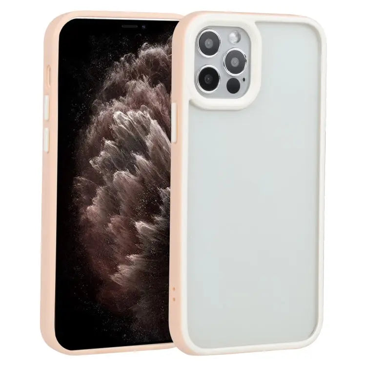 Two-color Shield TPU + PC Phone Case For iPhone 11 For iPhone 11 Pro - For iPhone 11 Pro / Light Pink - Apple