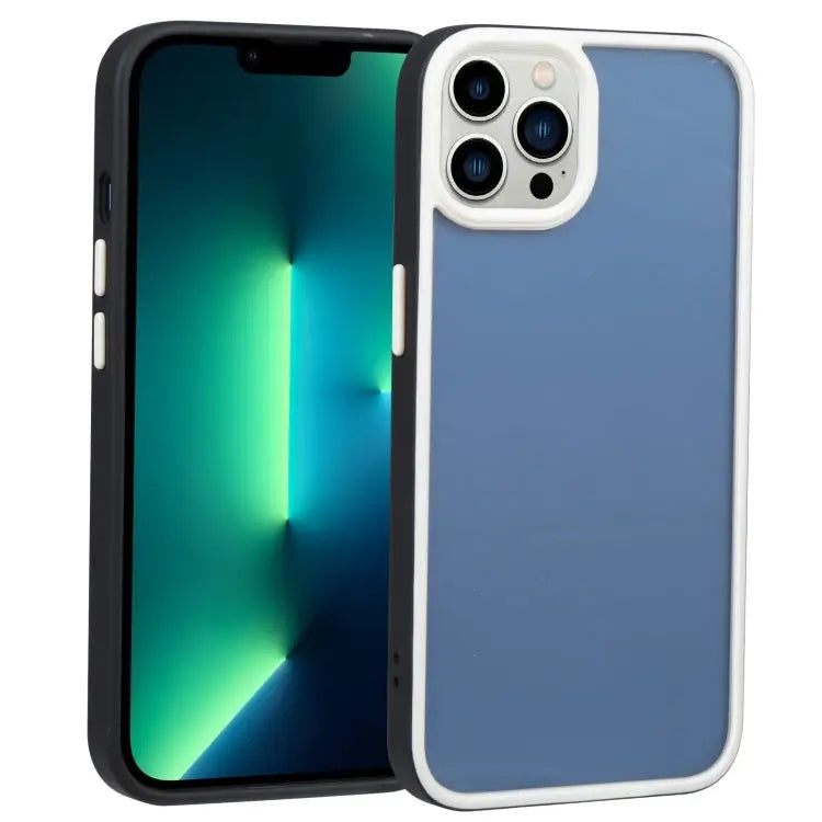 Two-color Shield TPU + PC Phone Case For iPhone 13 Pro Max For iPhone 12 - For iPhone 13 Pro Max / Black - Apple