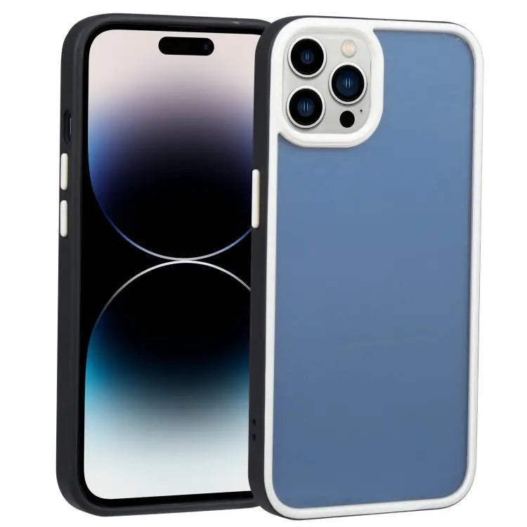 Two-color Shield TPU + PC Phone Case For iPhone 14 Pro For iPhone 14 Pro Max - For iPhone 14 Pro Max / Black - Apple