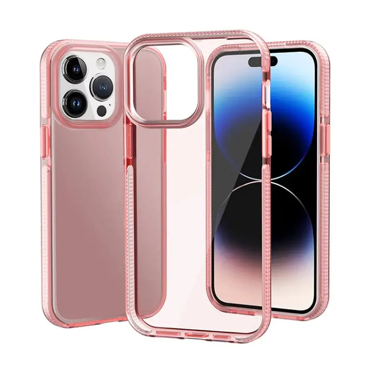 Two-color Shockproof High Transparency TPU Phone Case For iPhone 14 For iPhone 14 Plus For iPhone 14 Pro For iPhone 14